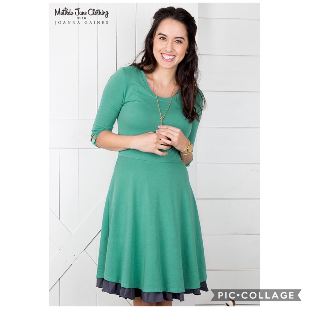 Matilda Jane Joanna Gaines Green Pastures Dress S